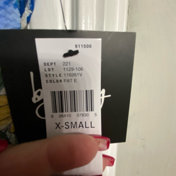 Royal Blue & White Summer dress! 
Beautiful bright colors.
Never worn w tags - Picture 9 of 10